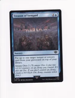 2023 MTG MAGIC THE GATHERING LORD OF THE RINGS TREASON OF ISENGARD (X) - Image 1