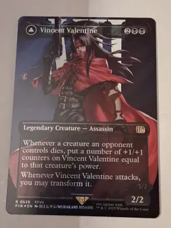 Vincent Valentine (Borderless) (Surge Foil) Final Fantasy Foil - Image 1