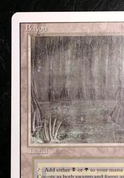 Bayou Dual Land Unplayed Revised RARE Magic The Gathering MTG 1993 HOT🔥 KEY🗝 - Image 3