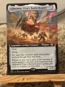 Liberator, Urza's Battlethopter (Extended Art) The Brothers' War Regular - Image 1