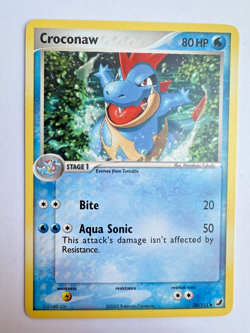 Pokemon Croconaw 38/115 Unseen Forces Regular 2005 - Image 1