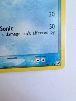 Pokemon Croconaw 38/115 Unseen Forces Regular 2005 - Image 3