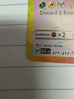 Pokemon TCG Pikachu ex 277/217 Ascended Heroes Special Illustration Rare NM - Image 5