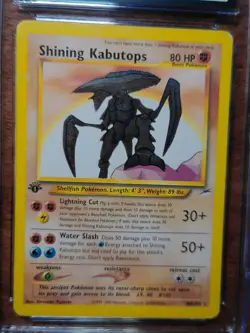 2002 Pokemon Neo Destiny 1st Ed Shining Kabutops #108 CGC 5 EXCELLENT - Image 3