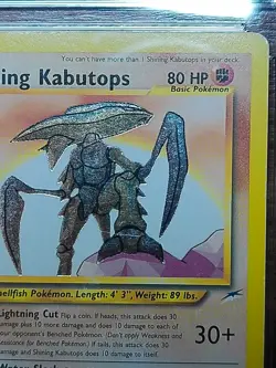 2002 Pokemon Neo Destiny 1st Ed Shining Kabutops #108 CGC 5 EXCELLENT - Image 5