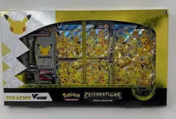 Pokemon Celebrations Pikachu V-Union Special Collection Sealed 25th Anniversary 820650809156 - Image 1