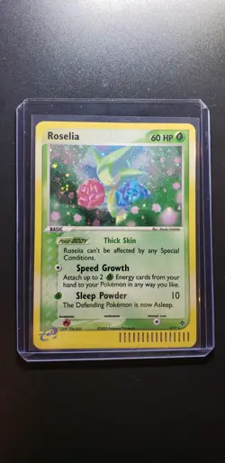 Pokemon EX Dragon Series Roselia 9/97 HOLO RARE NM!!! - Image 1