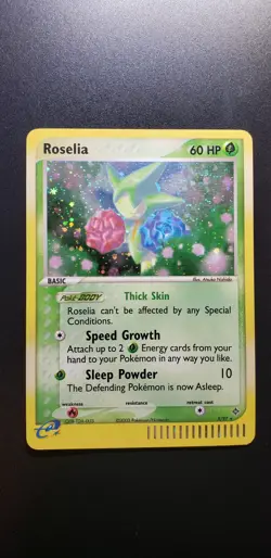 Pokemon EX Dragon Series Roselia 9/97 HOLO RARE NM!!! - Image 3