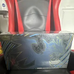 *NEW. SEALED. Pokemon TCG Mega Charizard X ex Ultra Premium Collection UPC - Image 1