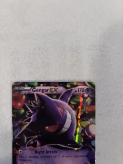 Pokemon Card Gengar EX 34/119 XY Phantom Forces Ultra Rare Holo 170 HP English - Image 2