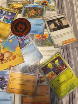 Pokemon Mini Tin With Random Pokemon Cards With Holo Energy - Image 5