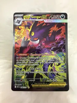 Pokemon TCG Mega Gengar Ex 284/217 Special Illustration Rare SIR Ascended Heroes - Image 1