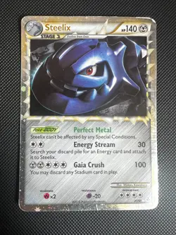 Steelix (Prime) 87/95 Pokemon Unleashed English Holo Rare MP - Image 3