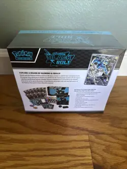*Pokemon Center Exclusive* Black Bolt Elite Trainer Box (ETB) Brand New Sealed - Image 3