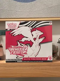 Factory Sealed Pokemon TCG: Scarlet & Violet—White Flare Elite Trainer Box ETB - Image 1
