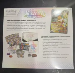 Pokemon TCG Prismatic Evolutions ETB Elite Trainer Box Factory Sealed NEW - Image 2