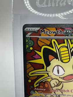 2026 Pokemon Perfect Order Meowth Special Illustration Rare 121/088 SIR - Image 2