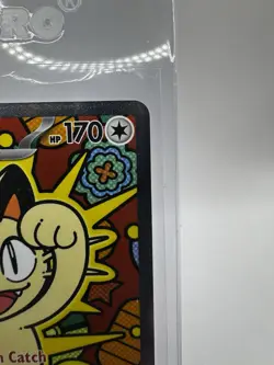2026 Pokemon Perfect Order Meowth Special Illustration Rare 121/088 SIR - Image 3