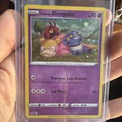 Pokemon TCG Galarian Slowpoke SWSH126 Promo Holo 70 HP Sword & Shield - Image 1