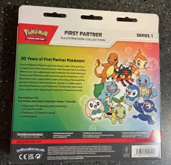 Pokemon TCG First Partner Illustration Collection Series 1 New Sealed - Image 2