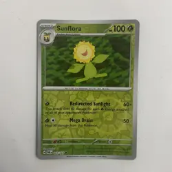 Pokemon - Sunflora - 007/167 - Reverse Holo - Twilight Masquerade - NM/M - Image 1
