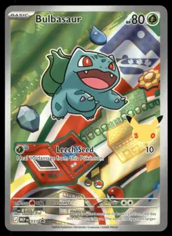 Bulbasaur - 037 037 Holo Promo ME: Mega Evolution Promo Pokemon Near Mint - Image 1