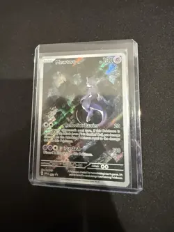 Mewtwo SVP 052 151 PromoCard Black Star Pokemon TCG Near Mint - Image 3