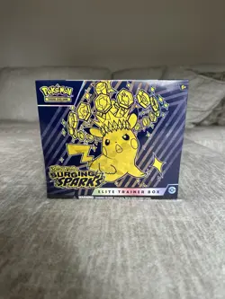 Pokemon Scarlet & Violet Surging Sparks Sealed Elite Trainer Box ETB - Image 1