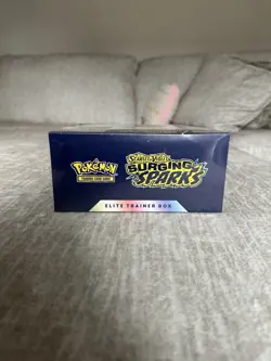 Pokemon Scarlet & Violet Surging Sparks Sealed Elite Trainer Box ETB - Image 3