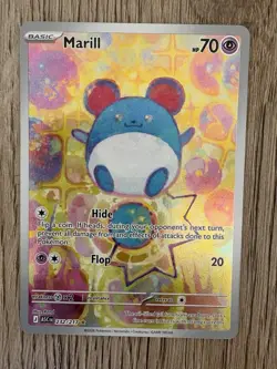 Marill - 232/217 - Ascended Heroes - Illustration Rare Pokemon Ships On A BOX - Image 1
