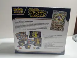 Pokemon Surging Sparks Elite Trainer Box New | Small tear SEE PICS and Desc - Image 5