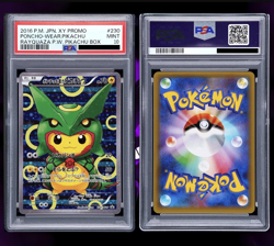 Pokemon Poncho-Wearing Pikachu Rayquaza Japanese Full Art Promo 230/XY-P PSA 10 - Image 1
