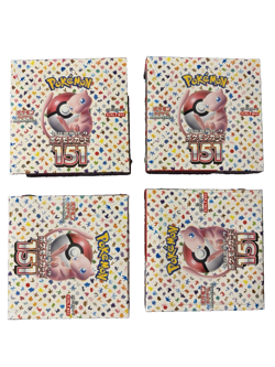 151 Japanese Booster Box SV2a Scarlet Violet Pokemon TCG US Seller x4 Sealed - Image 1