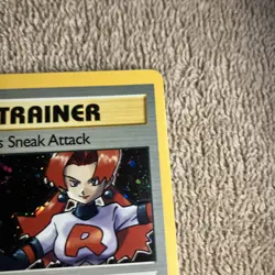 Rocket's Sneak Attack 16/82 Pokemon TCG Team Rocket Holo - NM/LP - Image 3