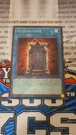Illusion Gate-MZMU-EN023- Secret Rare 1st Edition Yugioh! - Image 1