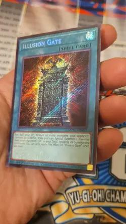 Illusion Gate-MZMU-EN023- Secret Rare 1st Edition Yugioh! - Image 3