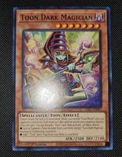 Yugioh Toon Dark Magician LDS1-EN067 1st Edition Common NM - Image 1