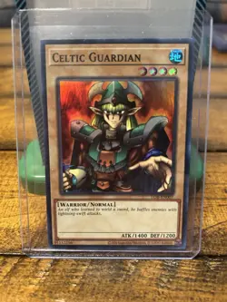 Yu-Gi-Oh! TCG Celtic Guardian Legend of Blue Eyes White Dragon LOB-007 Unlimited - Image 1