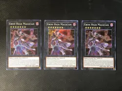 Ebon High Magician (3x) TDIL-EN052 Super Rare 1st NM Yugioh - Image 1