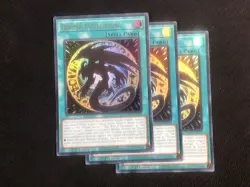 Divine Evolution (3x) EGO1-EN004 Ultra Rare 1st NM Yugioh - Image 1