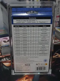 One Piece Card Game Starter Deck: The Seven Warlords of the Sea ST-03 & acrylic - Image 2