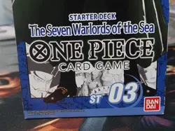 One Piece Card Game Starter Deck: The Seven Warlords of the Sea ST-03 & acrylic - Image 3