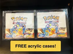 (2) Pokemon TCG: Surging Sparks Factory Sealed Booster Boxes! + FREE Cases! - Image 1