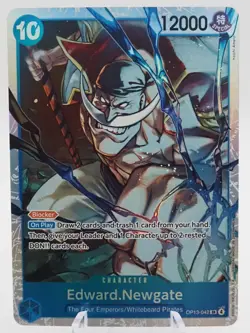 Edward Newgate | OP13-042 SR | One Piece TCG Card Game English - Image 1