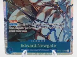 Edward Newgate | OP13-042 SR | One Piece TCG Card Game English - Image 2