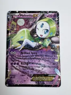 Pokemon TCG Meloetta EX RC11/RC25 Ultra Rare Legendary Treasures - Image 1