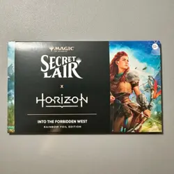 Magic The Gathering Secret Lair Horizon Forbidden West Rainbow Foil Sealed MTG - Image 1
