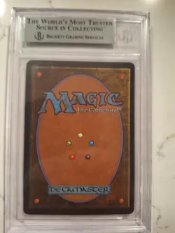 MTG Tropical Island BGS 8.5 NM MT+ Revised Edition 3rd 9.5, 8.5, 9, 8.5 - Image 3