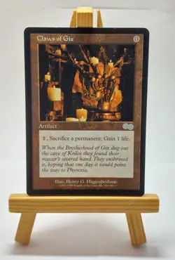 Claws of Gix MTG Urza's Saga Magic: The Gathering Artefact - Image 1