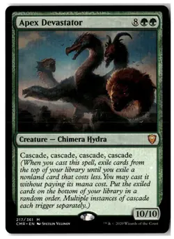 MTG Apex Devastator - Commander Legends Moderately Played English - Image 1